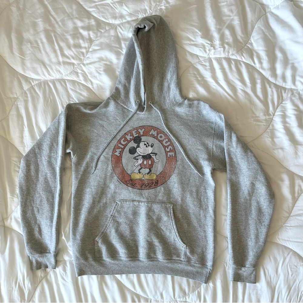 Gray Mickey Mouse Sweatshirt in size Small